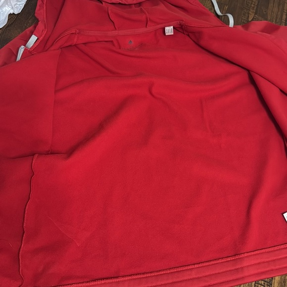 Adidas Red Hoodie jacket gray Accents HI0699 280 Full front zip up XL
New w Tags - Picture 12 of 15